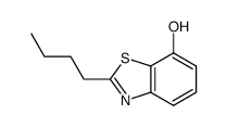 7-Benzothiazolol,2-butyl-(9CI)结构式