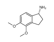 (R)-4,5-DIMETHOXY-INDAN-1-YLAMINE Structure