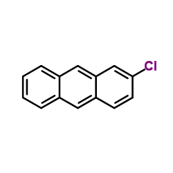 2-Chloroanthracene Structure