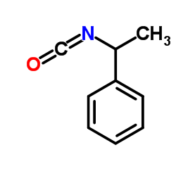 (1-Isocyanatoethyl)benzene Structure