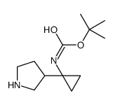 1-(boc-amino)-(pyrrolidin-3-yl)-cyclopropane图片