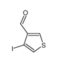 4-Iodo-3-thiophenecarbaldehyde Structure