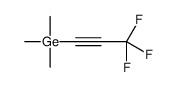 Germane, trimethyl(3,3,3-trifluoro-1-propynyl)- structure