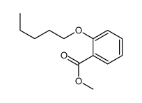 2-Pentyloxybenzoic acid methyl ester结构式