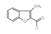 3-METHYLBENZOFURAN-2-CARBONYL CHLORIDE Structure