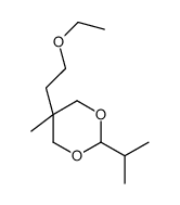 5α-(2-Ethoxyethyl)-2β-isopropyl-5β-methyl-1,3-dioxane picture