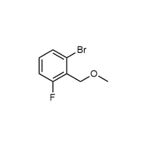1-Bromo-3-fluoro-2-(methoxymethyl)benzene Structure