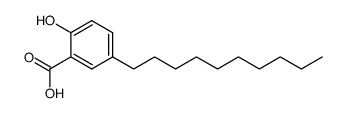 5-decyl-2-hydroxybenzoic acid结构式