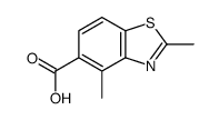 5-Benzothiazolecarboxylicacid,2,4-dimethyl-(9CI)结构式