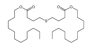 4,4'-Thiobisbutyric acid didodecyl ester structure