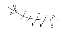 1,1,2,2,3,3,4,4-octafluoro-1,4-bis-methanesulfonyl-butane Structure