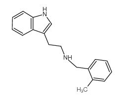 [2-(1 H-INDOL-3-YL)-ETHYL]-(2-METHYL-BENZYL)-AMINE Structure