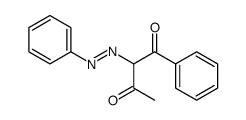 1-phenyl-2-phenyldiazenylbutane-1,3-dione Structure