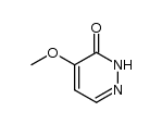 4-甲氧基-3(2H)-哒嗪酮结构式