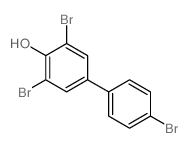 2,6-dibromo-4-(4-bromophenyl)phenol Structure