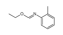 N-o-tolyl-formimidic acid ethyl ester结构式