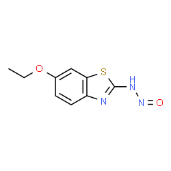 2-Benzothiazolamine,6-ethoxy-N-nitroso-(9CI)结构式