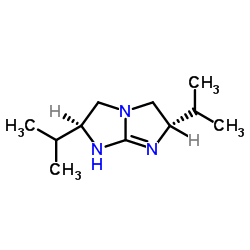 (2S,6S)-2,6-DIISOPROPYL-2,3,5,6-TETRAHYDRO-1H-IMIDAZO[1,2-A]IMIDAZOLE structure