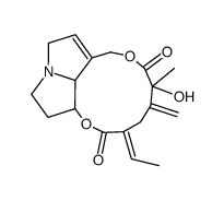 (15E)-13,19-Didehydro-12β-hydroxysenecionan-11,16-dione图片