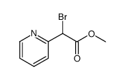 methyl 2-bromo-2- (pyridin-2-yl) acetate结构式