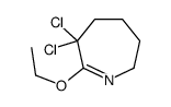 6,6-dichloro-7-ethoxy-2,3,4,5-tetrahydroazepine Structure