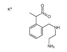 potassium,N'-[[2-(1-nitroethyl)phenyl]methyl]ethane-1,2-diamine Structure