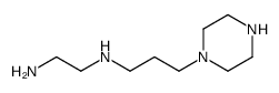 1,2-Ethanediamine,N-[3-(1-piperazinyl)propyl]-(9CI)结构式