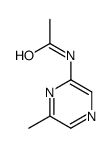 N-(6-Methylpyrazine-2-yl)acetamide结构式