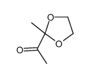 1-(2-methyl-1,3-dioxolan-2-yl)ethanone结构式