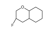 2H-1-Benzopyran,3-fluorooctahydro-,(4aR,8aS)-rel-(9CI) structure