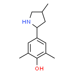 Phenol, 2,6-dimethyl-4-(4-methyl-2-pyrrolidinyl)- (9CI) picture