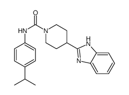 1-Piperidinecarboxamide,4-(1H-benzimidazol-2-yl)-N-[4-(1-methylethyl)phenyl]-(9CI) picture