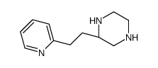 Piperazine, 2-[2-(2-pyridinyl)ethyl]-, (2S)- (9CI)结构式