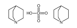 1-azabicyclo[2.2.2]octane,perchloric acid Structure