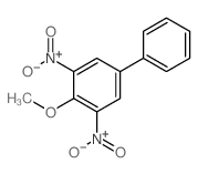 1,1'-Biphenyl,4-methoxy-3,5-dinitro-结构式