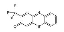 2-(trifluoromethyl)phenothiazin-3-one结构式