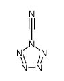 pentazole-1-carbonitrile结构式