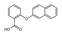 2-(naphthalen-2-yloxy)-benzoic acid结构式