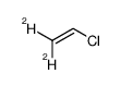 2-chloro-1,1-dideuterio-ethene Structure