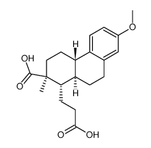 3-methoxy-17.17a-seco-D-homo-estratriene-(1.3.5(10))-dioic acid-(17.17a)结构式