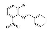 2-(Benzyloxy)-1-bromo-3-nitrobenzene structure