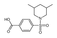 4-(3,5-DIMETHYL-PIPERIDINE-1-SULFONYL)-BENZOIC ACID picture