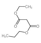 Propanedioic acid, 1-ethyl 3-propyl ester Structure