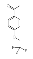 1-[4-(2,2,2-Trifluoroethoxy)phenyl]ethanone Structure