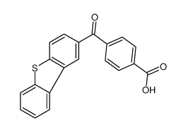 4-(dibenzothiophene-2-carbonyl)benzoic acid结构式