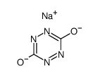 monosodium mono(1,2,4,5-tetrazine-3,6-bis(olate))结构式