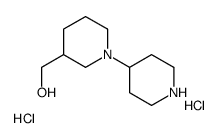 [1,4'-Bipiperidine]-3-methanol dihydrochloride structure