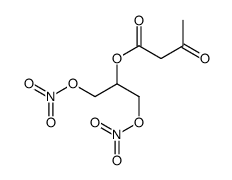 1,3-dinitrooxypropan-2-yl 3-oxobutanoate Structure