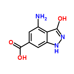 4-AMINO-3-HYDROXY-(1H)INDAZOLE-6-CARBOXYLIC ACID picture