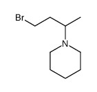 1-(4-bromobutan-2-yl)piperidine结构式